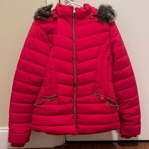 Comfy Cozy Red Coat